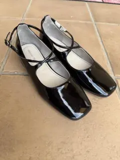 即購入⭕️値段交渉⭕️oriental traffic スクエアトゥフラットシューズ