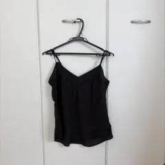 バックジップ キャミソール ブラックのサムネイル