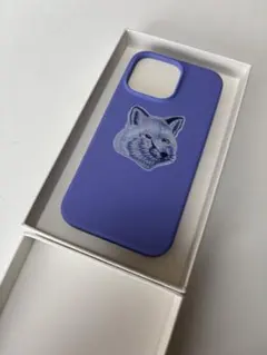 メゾンキツネ iPhone 13Pro 対応iPhoneケース パープルのサムネイル