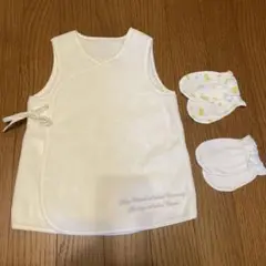 新生児　ベスト・ミトン