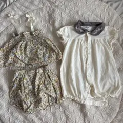 ベビー夏服まとめ売り　3点セット　80cm jico futafuta 西松屋