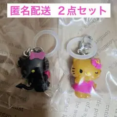 ハローキティ めじるしアクセサリー 小悪魔キティ 日焼けキティ 2点セット