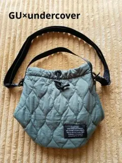 GU× undercover キルティングサコッシュ