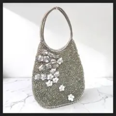 ANTEPRIMA ワイヤーバッグ シルバー フラワー 花 - メルカリ