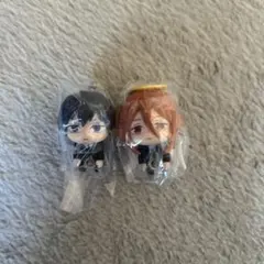 チェンソーマン レゼ編　つまんでつなげてマスコット　天使の悪魔・アキとシール