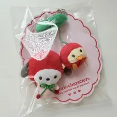 新品未使用 ポチャッコ さくらんぼ 春色 マスコット