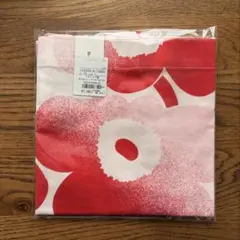 マリメッコ　トートバッグ　ウニッコ ハイヴァディス レッド　Haivahdys