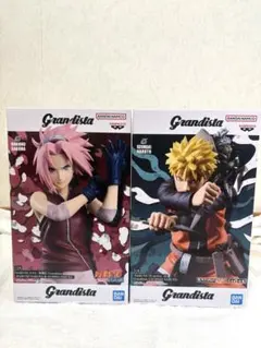 Grandista サクラ & ナルト フィギュアセット