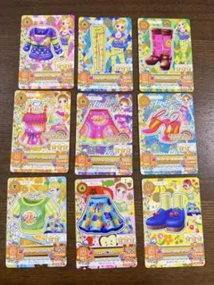 アイカツ カード セット まとめ売り ポップ 9枚