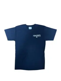 Hanes ヘインズ 企業T niagara 古着 ネイビー