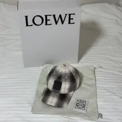 LOEWE ロエベ　Patchキャップ タータンチェックのサムネイル