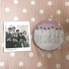 なにわ男子 1st love 缶バッジ 落下物