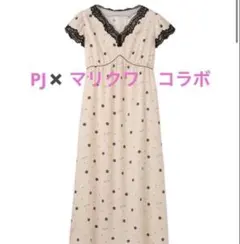 PEACH JOHN ピーチジョン　マリークワント　デイジーサテン　ワンピースのサムネイル