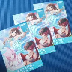 ホロカ入門編 攻略ガイド2026 3冊 ホロライブ 非売品