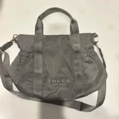 美品 TOCCA トッカ 2WAY キルティングバッグ ネイビー ショルダー