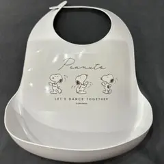 Peanuts スヌーピー お食事エプロン ベビー シリコン