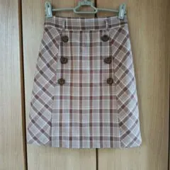 OLIVE des OLIVE　チェックミニスカート