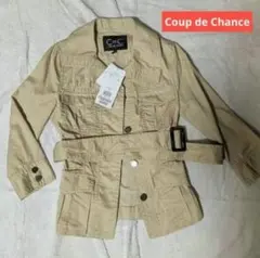 【新品タグ付き】Coup de Chance ベージュジャケット 34のサムネイル