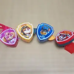 ハッピーセット　パウパトおもちゃ　4種類