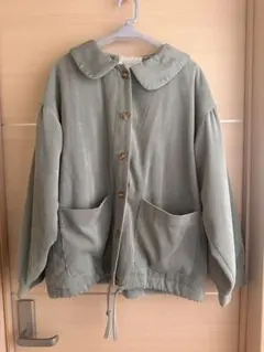 コーデュロイ ミントグリーン アウター