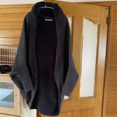 ボアロングカーディガン