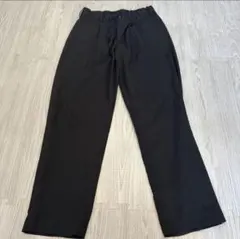 無印良品　風を通すタックテーパードパンツ　ＸＳ・黒　紳士　メンズのサムネイル