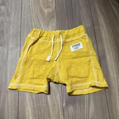 petit main ショートパンツ イエロー 80