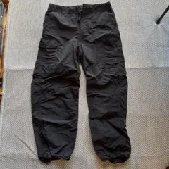 ワークマン　ミリタリーカーゴパンツ　黒 L