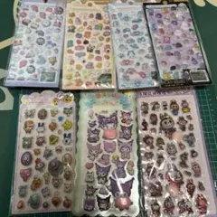 ぷくぷくシール 6枚　まとめ売り