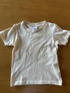 Tシャツ 子ども 無地 ベージュ 110cmのサムネイル