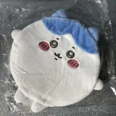 ちいかわ くじ　もちっとふわっとコレクション　まんまる ポーチ　ハチワレ