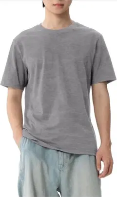 [Amoretu] Tシャツ メンズ インナーシャツ グレー