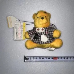 【レトロ】プーさん ぬいぐるみ ピンバッチ