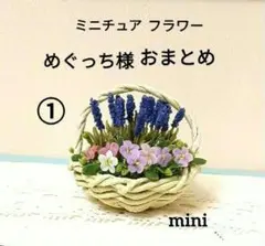 めぐっち様おまとめミニチュアフラワー