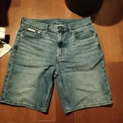 【W32】カルバンクライン デニムショーツ ハーフパンツ