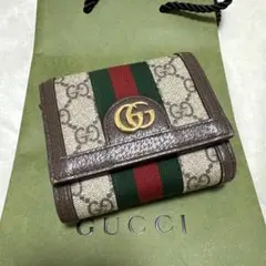 GUCCI グッチ オフィディア GGマーモント　スプリーム 2つ折り財布