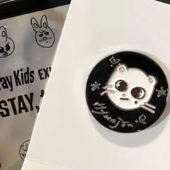 スキズ 展覧会 ヒョンジン ジニレット ピンバッチ