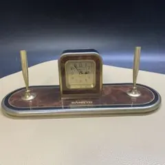 現状品】 Sankyo 三協 ザックス パタパタ時計 置時計 DT-612 - メルカリ