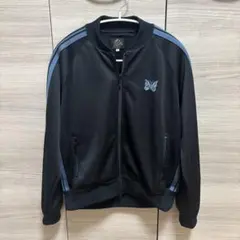 山﨑賢人 着用Needles パープル×イエロー トラックジャケット XL