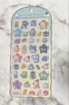サンリオ　コットンパフィー　はぴだんぶい　シール　クラックス