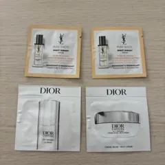 豪華デパコスセット】Dior・YSL・ジルスチュアート サンプル 7点セット