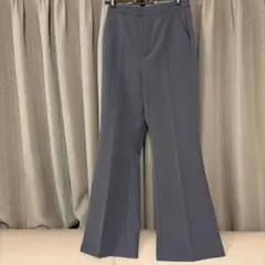 GU フレアパンツ グレー M