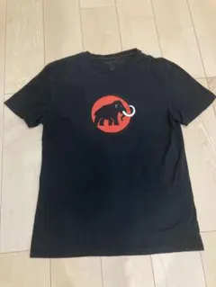 MAMMUT マムート ロゴ Tシャツ ブラック Lのサムネイル