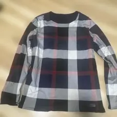 ブラックレーベル クレストブリッジ カットソー メガチェック リバーシブル M