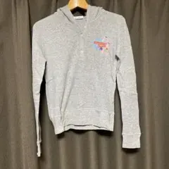 値下げHYSTERIC GLAMOUR ウサギ刺繍 パーカー グレー