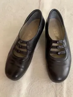 美品　菊地武男の靴　黒　22