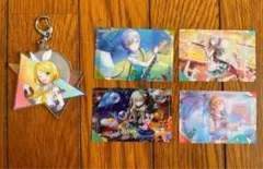 プロセカ　鏡音リン アクリルキーホルダーとカードセット