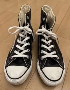 【デッドストック】コンバース オールレザー ハイカット ワークブーツ US8.5 デッドストック】コンバース オールレザー ハイカット ワーク