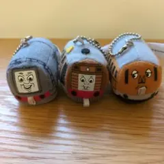トーマスシリーズ　ぬいぐるみキーホルダー3点セット