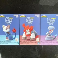 僕のヒーローアカデミア Fluffy Puffy フィギュア 3種